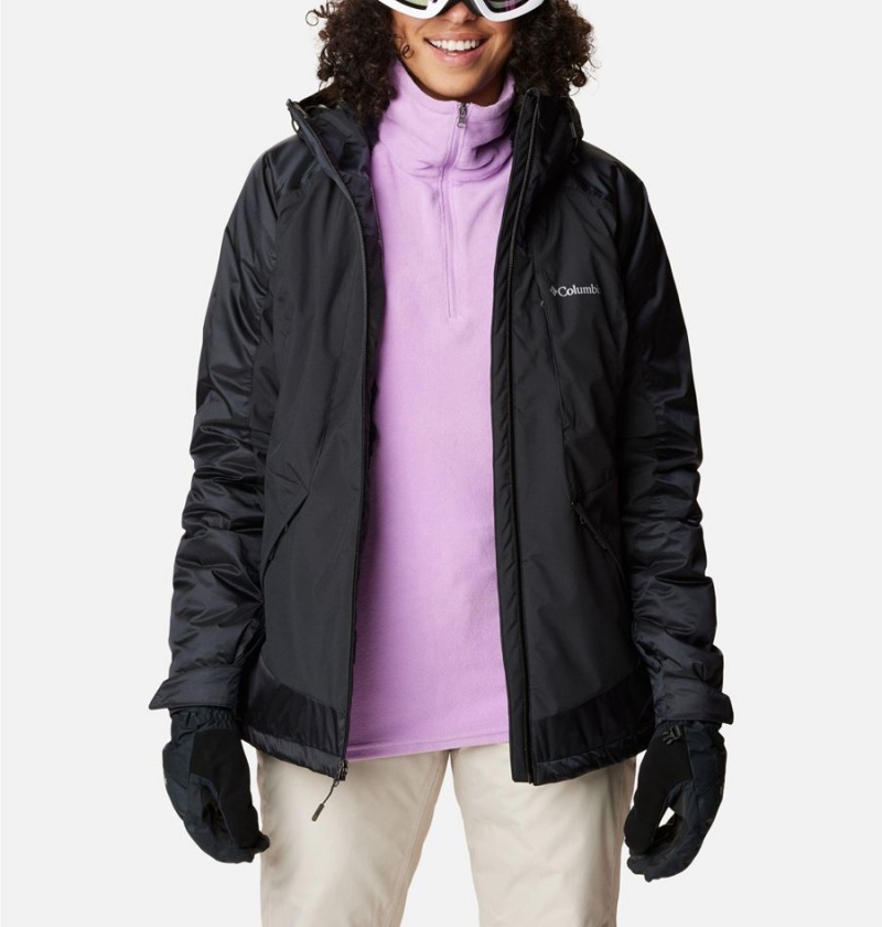 Columbia Sweet Shredder II Insulated Women's Ski Jacket Black | EUGPIB-069