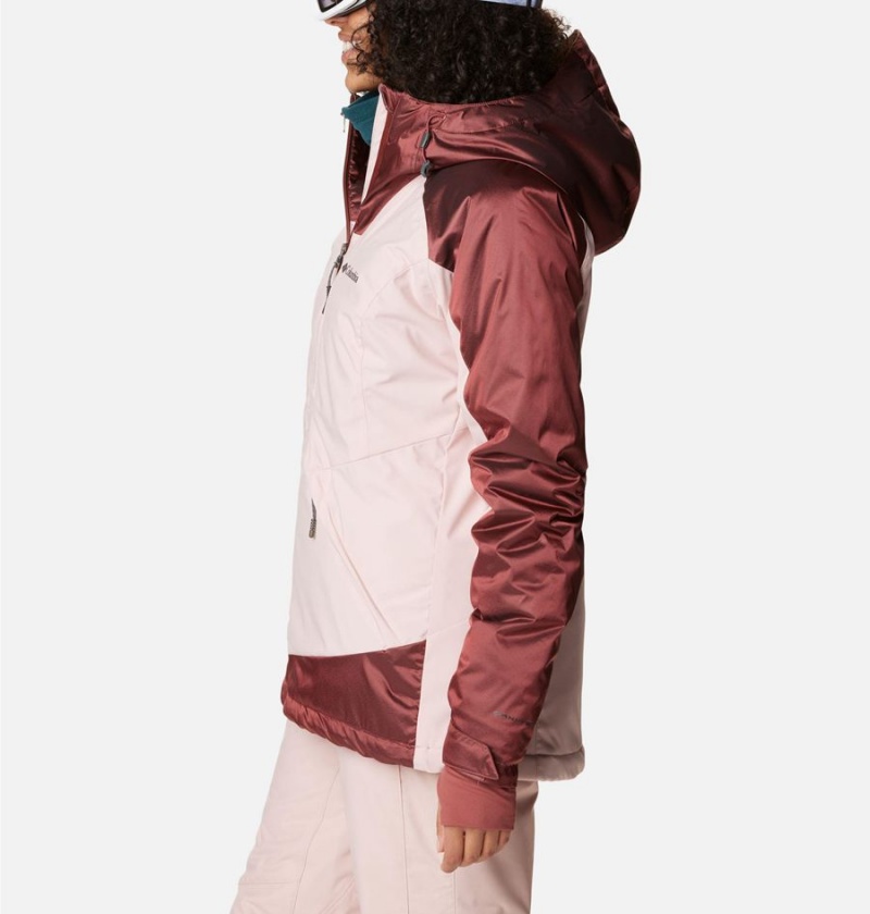 Columbia Sweet Shredder II Insulated Women's Ski Jacket Pink | TYFUSZ-837