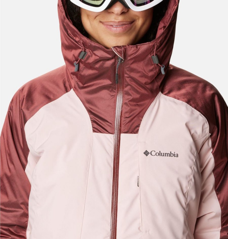 Columbia Sweet Shredder II Insulated Women's Ski Jacket Pink | TYFUSZ-837