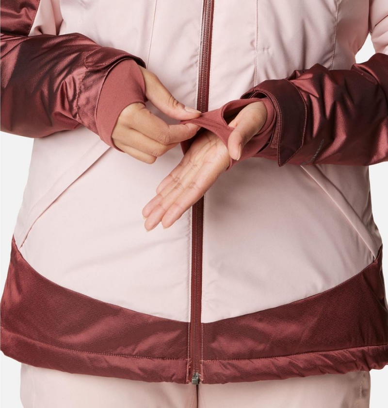 Columbia Sweet Shredder II Insulated Women's Ski Jacket Pink | TYFUSZ-837