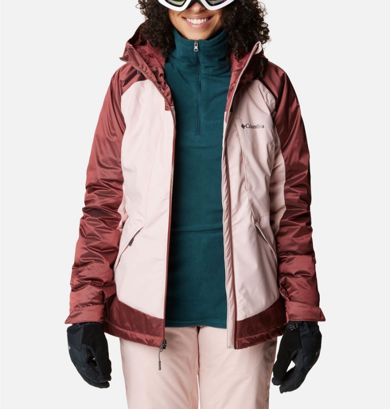 Columbia Sweet Shredder II Insulated Women's Ski Jacket Pink | TYFUSZ-837
