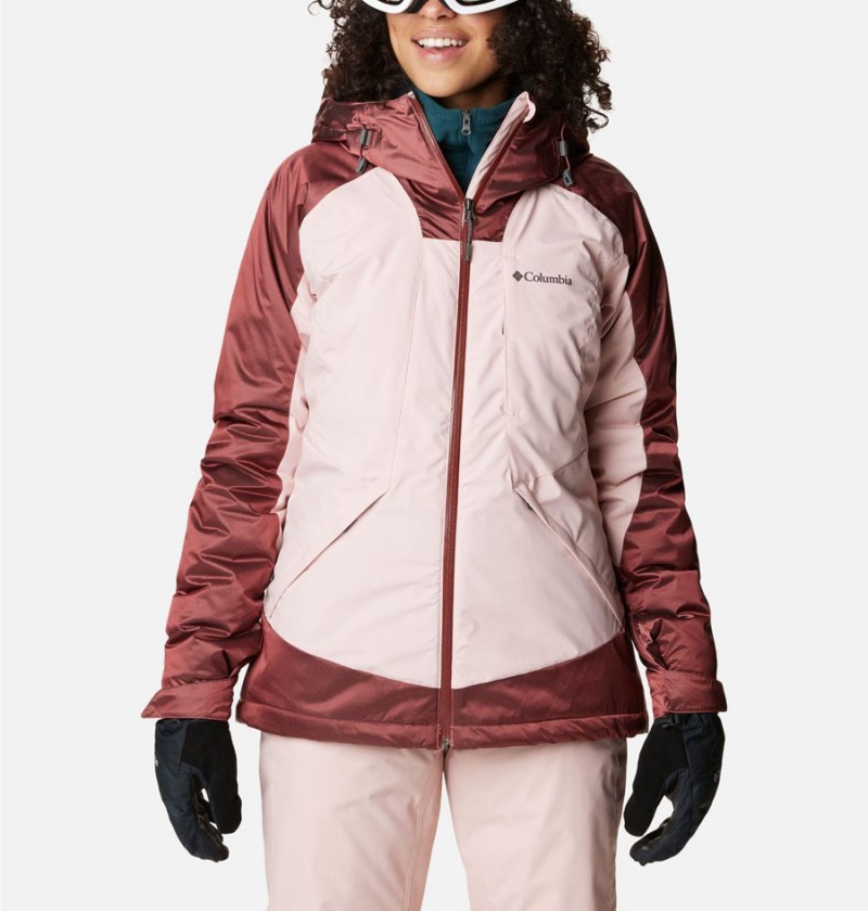 Columbia Sweet Shredder II Insulated Women\'s Ski Jacket Pink | TYFUSZ-837
