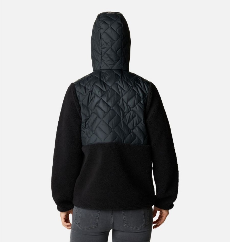 Columbia Sweet View Hooded Fleece Women's Pullover Black | XZERLW-753