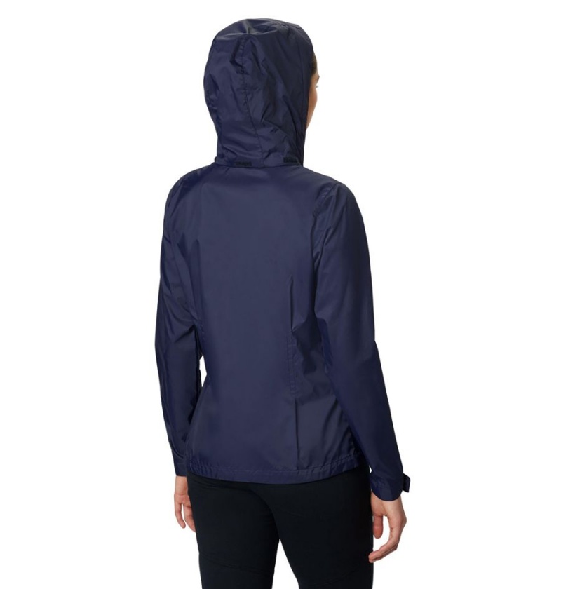 Columbia Switchback III Women's Rain Jacket Navy | YNQWCV-190