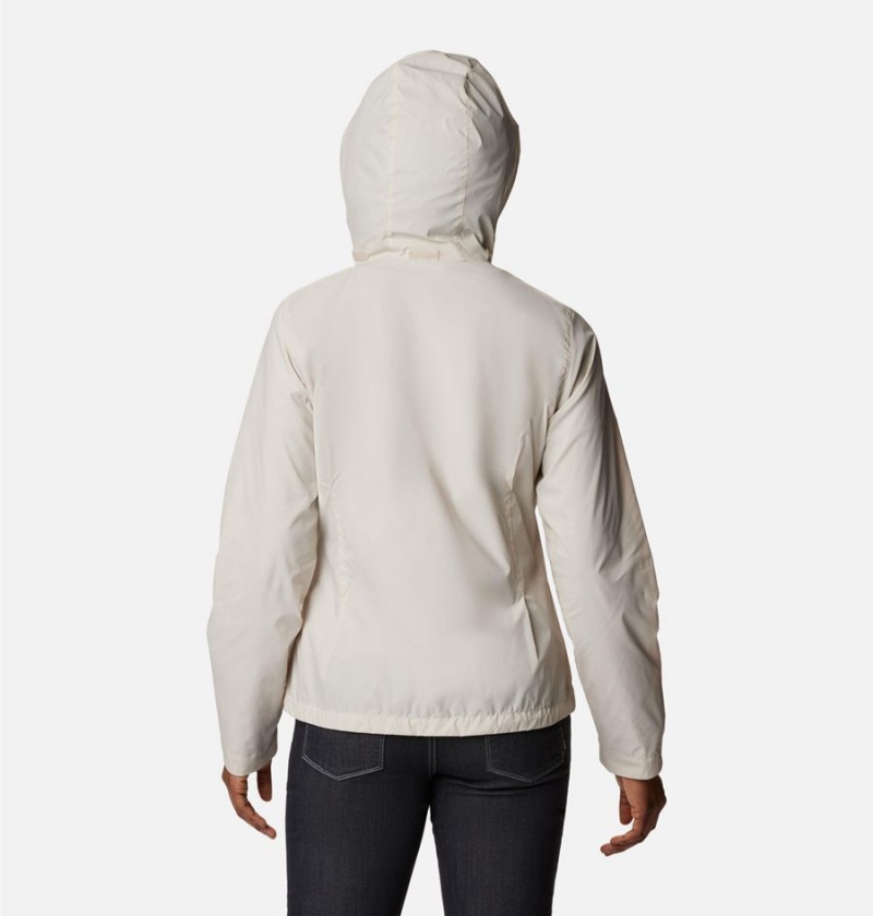 Columbia Switchback III Women's Rain Jacket White | NOABIH-246