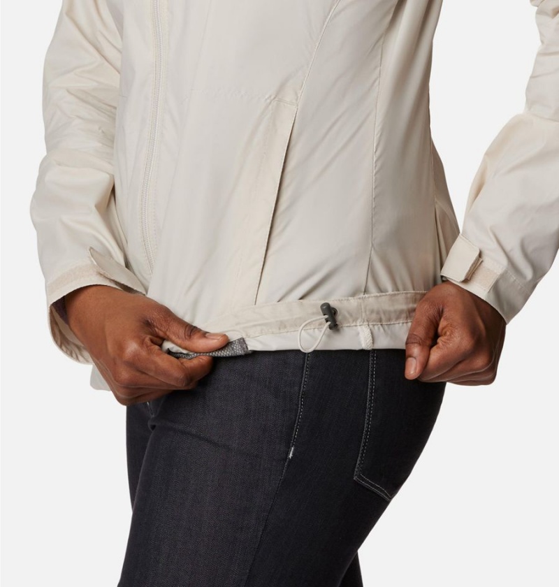 Columbia Switchback III Women's Rain Jacket White | NOABIH-246