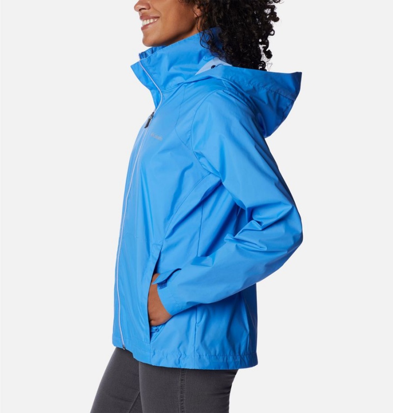 Columbia Switchback III Women's Rain Jacket Blue | IUCXLM-329