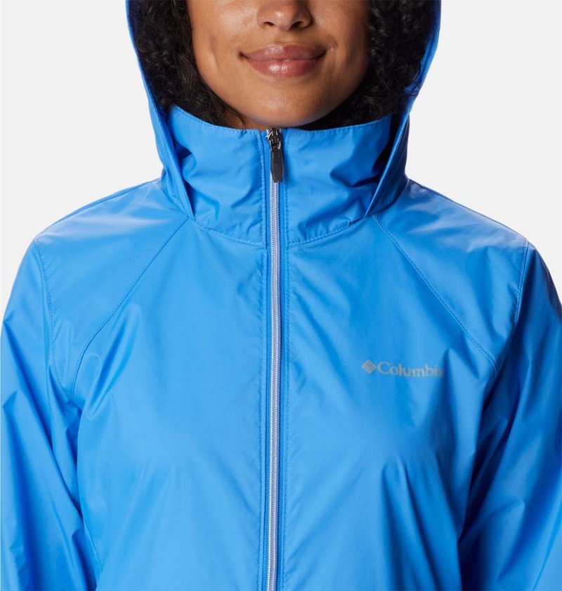 Columbia Switchback III Women's Rain Jacket Blue | IUCXLM-329