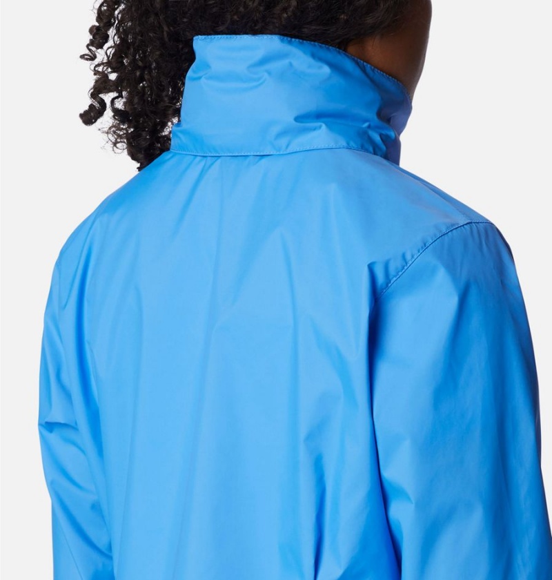 Columbia Switchback III Women's Rain Jacket Blue | IUCXLM-329