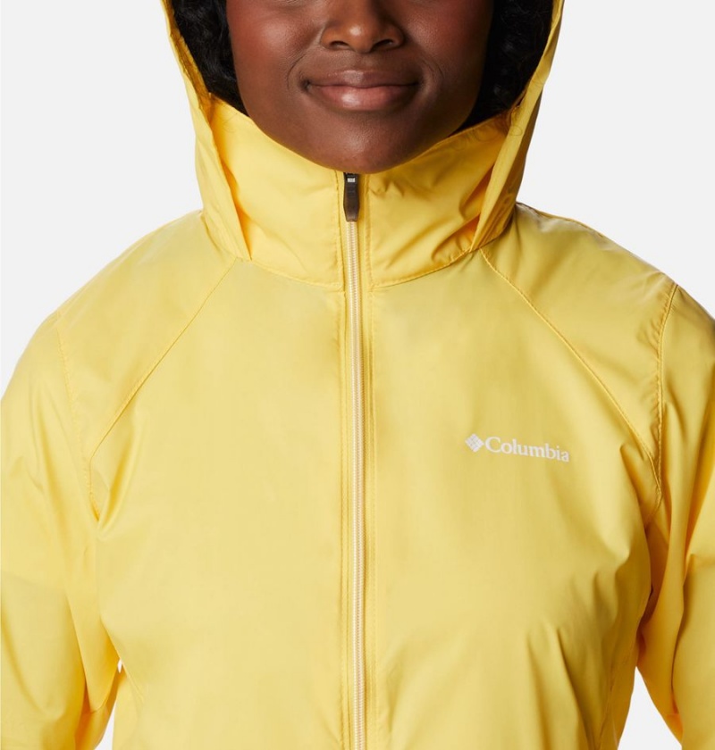 Columbia Switchback III Women's Rain Jacket Yellow | JUVLKM-908
