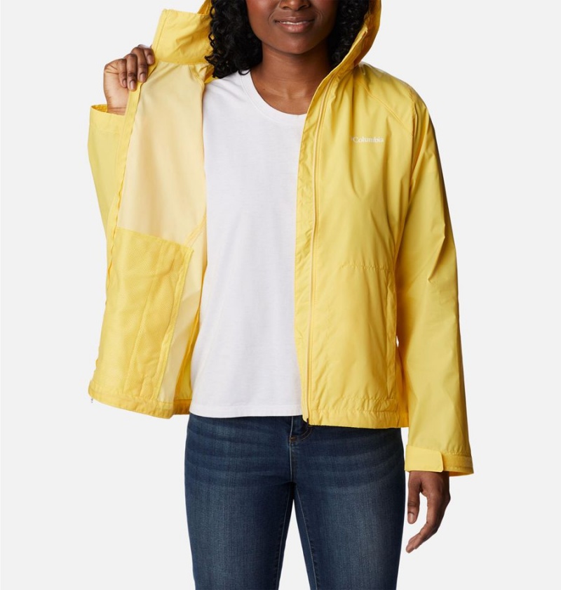Columbia Switchback III Women's Rain Jacket Yellow | JUVLKM-908
