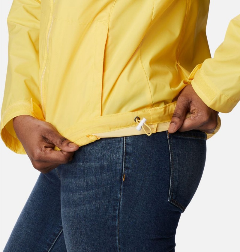 Columbia Switchback III Women's Rain Jacket Yellow | JUVLKM-908