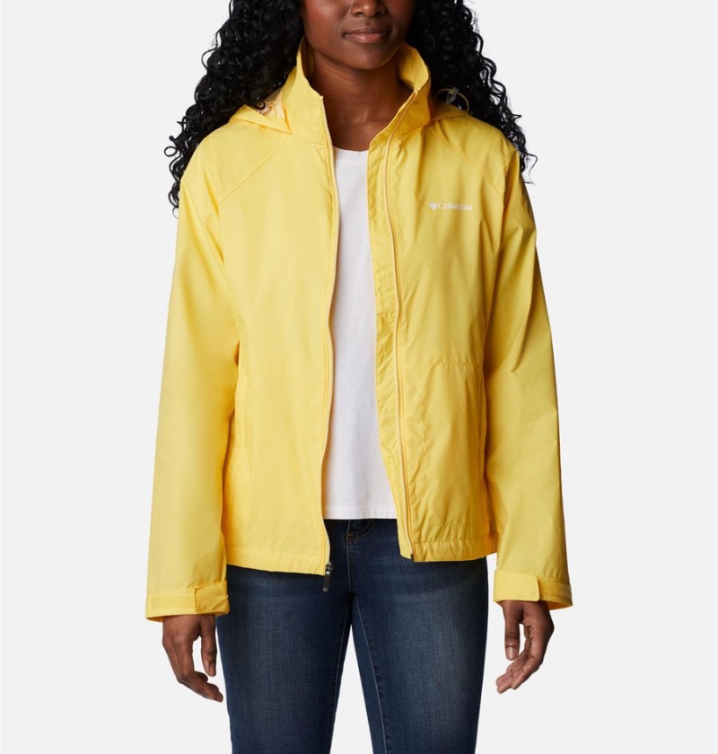 Columbia Switchback III Women's Rain Jacket Yellow | JUVLKM-908
