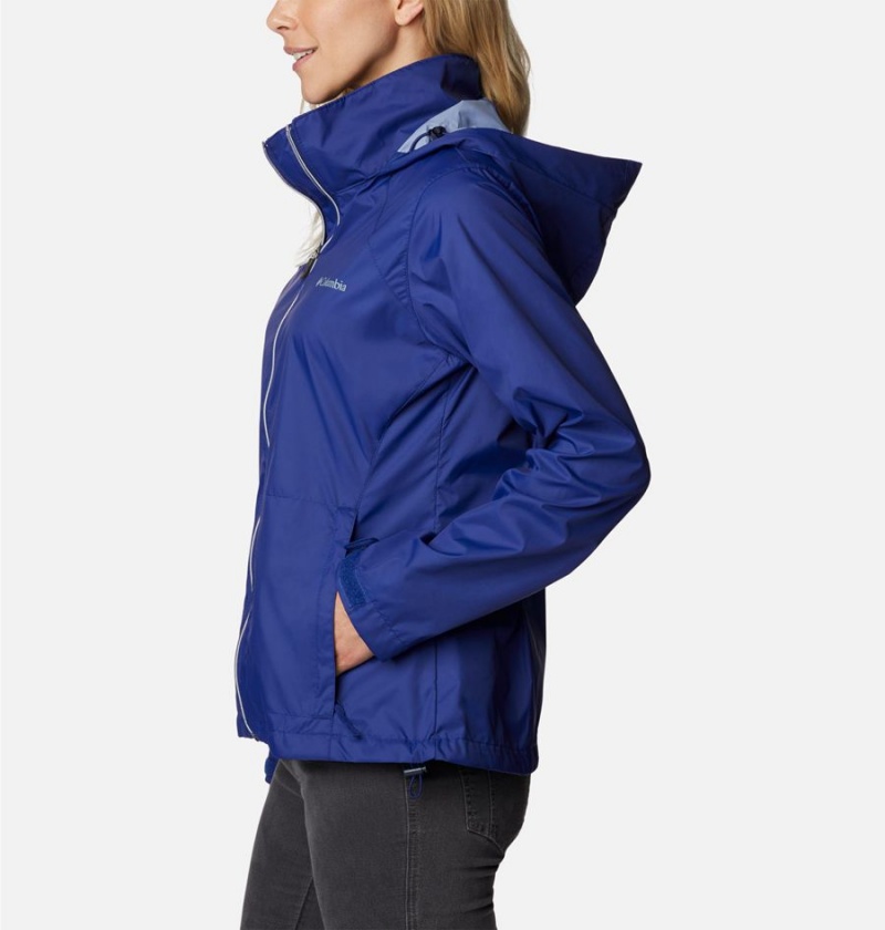 Columbia Switchback III Women's Rain Jacket Blue | TLCZAQ-769