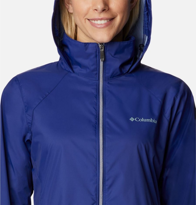 Columbia Switchback III Women's Rain Jacket Blue | TLCZAQ-769