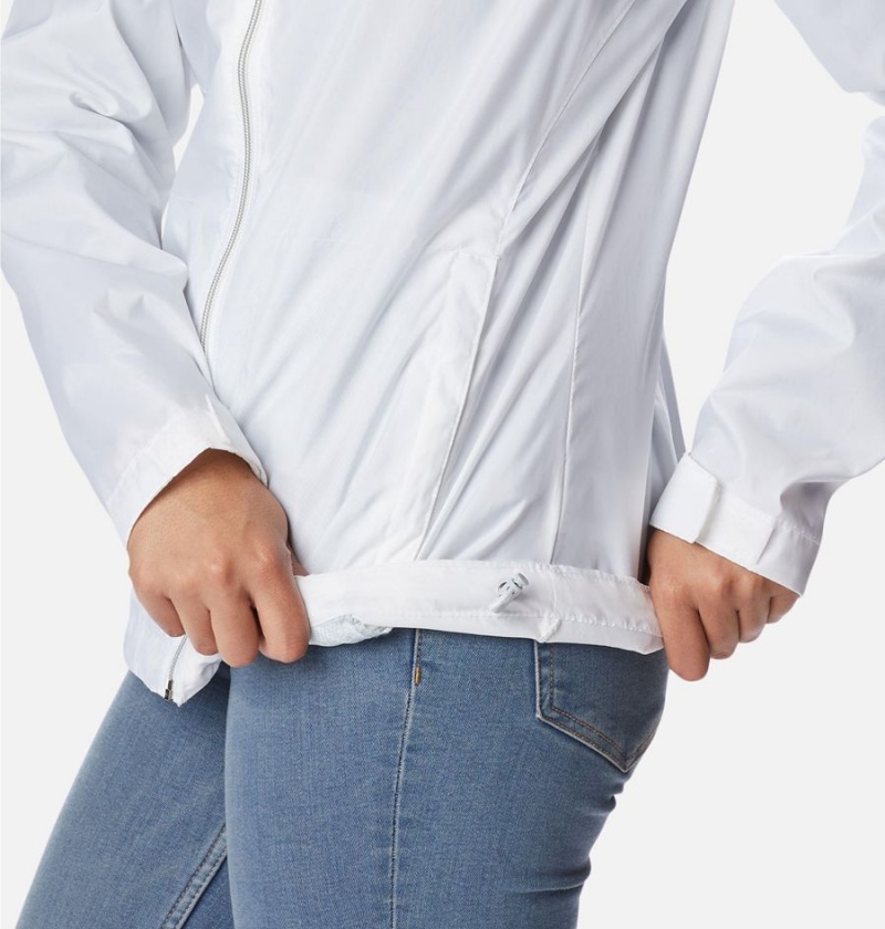 Columbia Switchback III Women's Rain Jacket White | BKVOGL-928