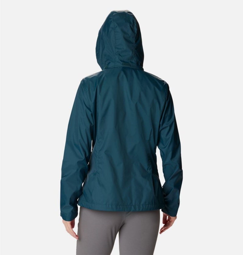 Columbia Switchback III Women's Rain Jacket Turquoise | GJCNMA-364