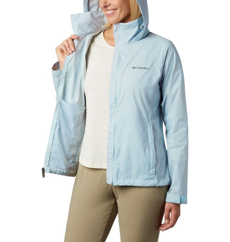 Columbia Switchback III Women's Rain Jacket Blue | PHBZRT-275