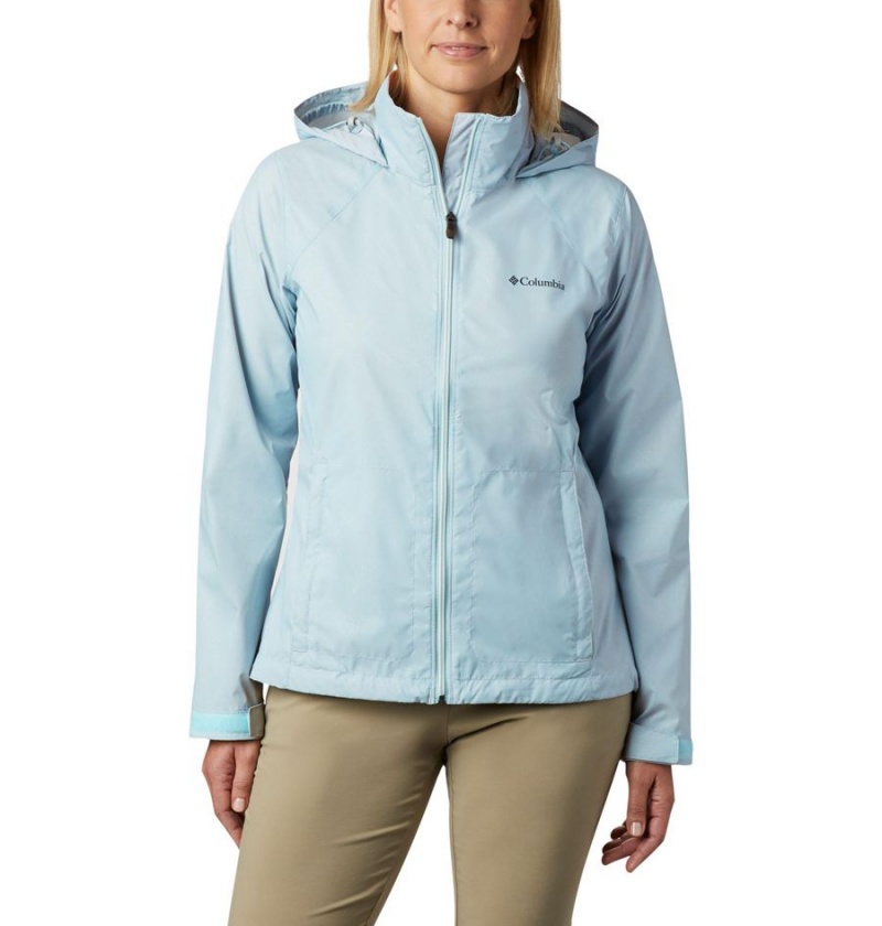 Columbia Switchback III Women\'s Rain Jacket Blue | PHBZRT-275