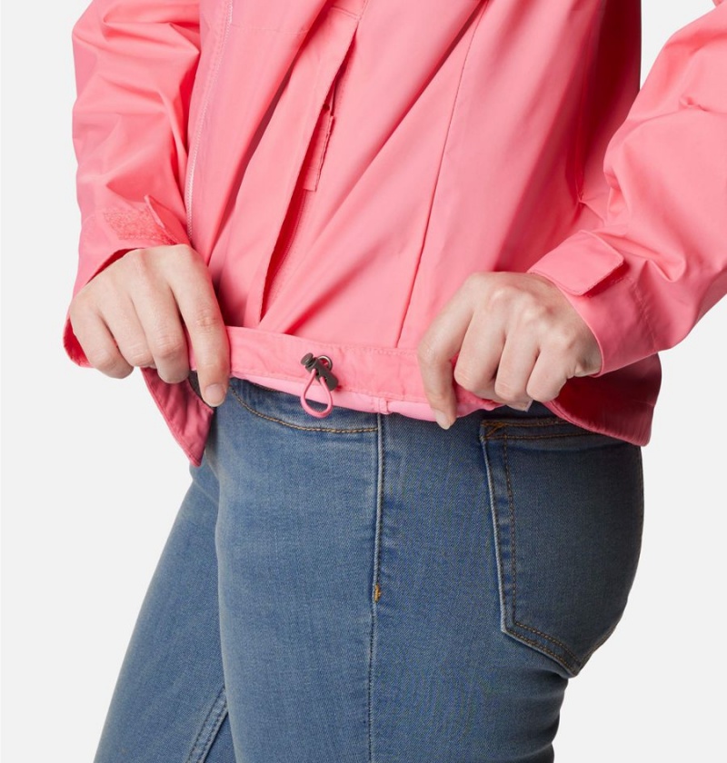 Columbia Switchback III Women's Rain Jacket Pink | WZXCMK-726