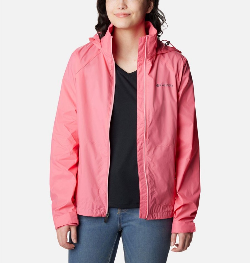 Columbia Switchback III Women's Rain Jacket Pink | WZXCMK-726