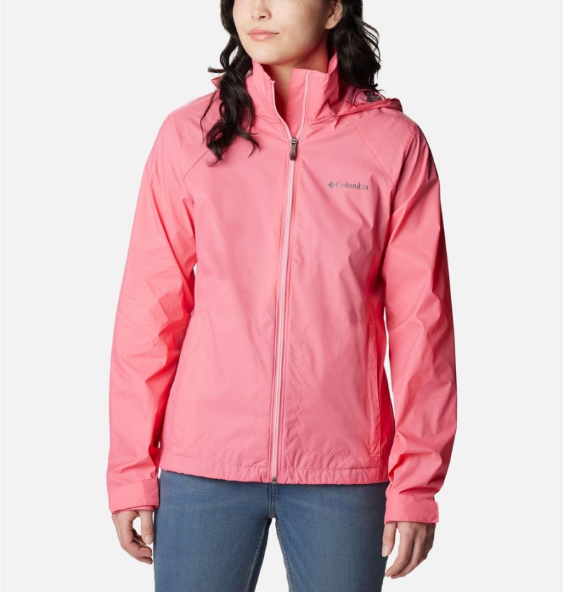 Columbia Switchback III Women\'s Rain Jacket Pink | WZXCMK-726