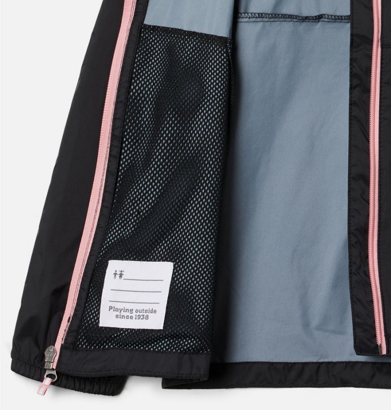 Columbia Switchback II Kids' Jacket Black | HFILDO-764