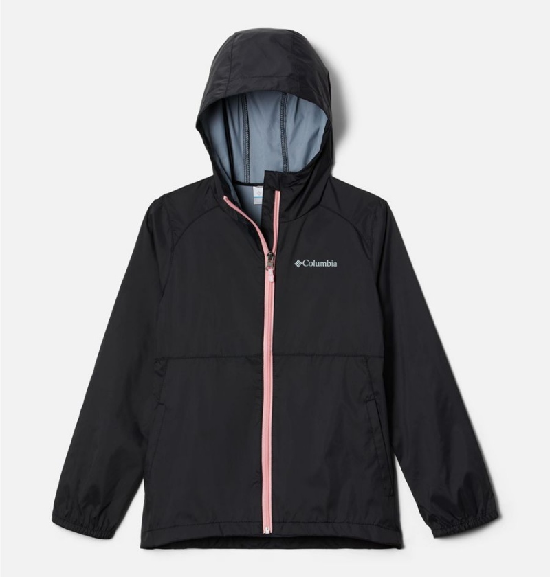 Columbia Switchback II Kids\' Jacket Black | HFILDO-764