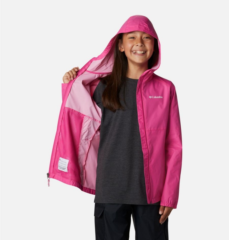 Columbia Switchback II Kids' Jacket Pink | KJDBIR-156