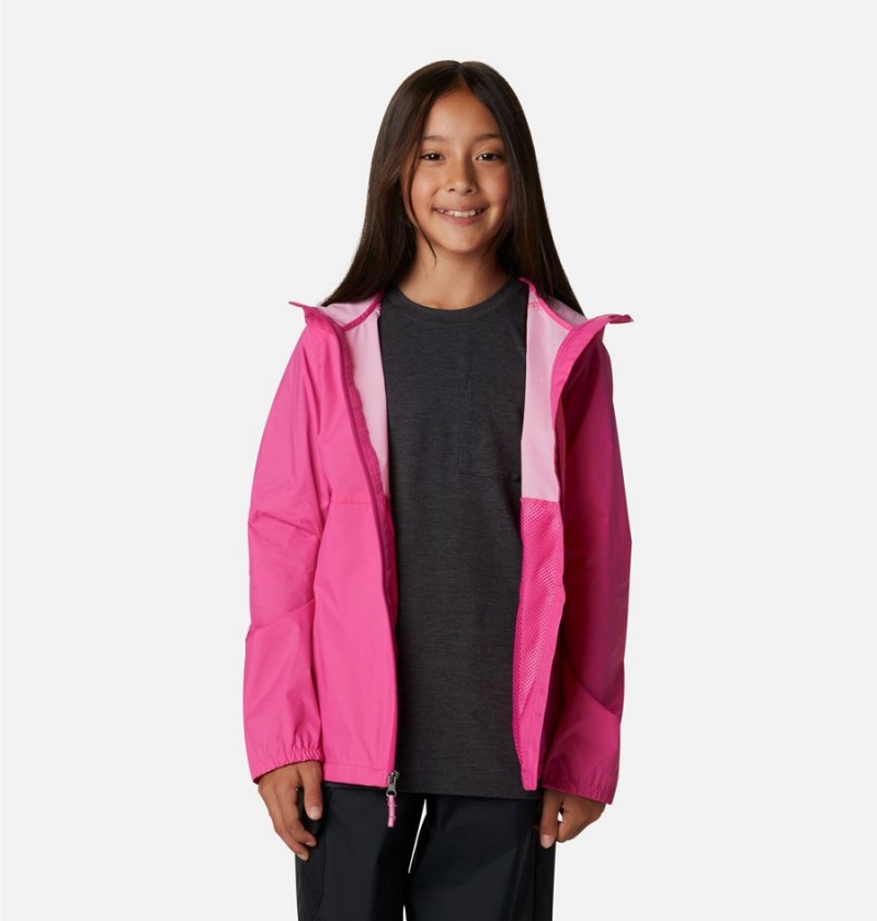 Columbia Switchback II Kids' Jacket Pink | KJDBIR-156