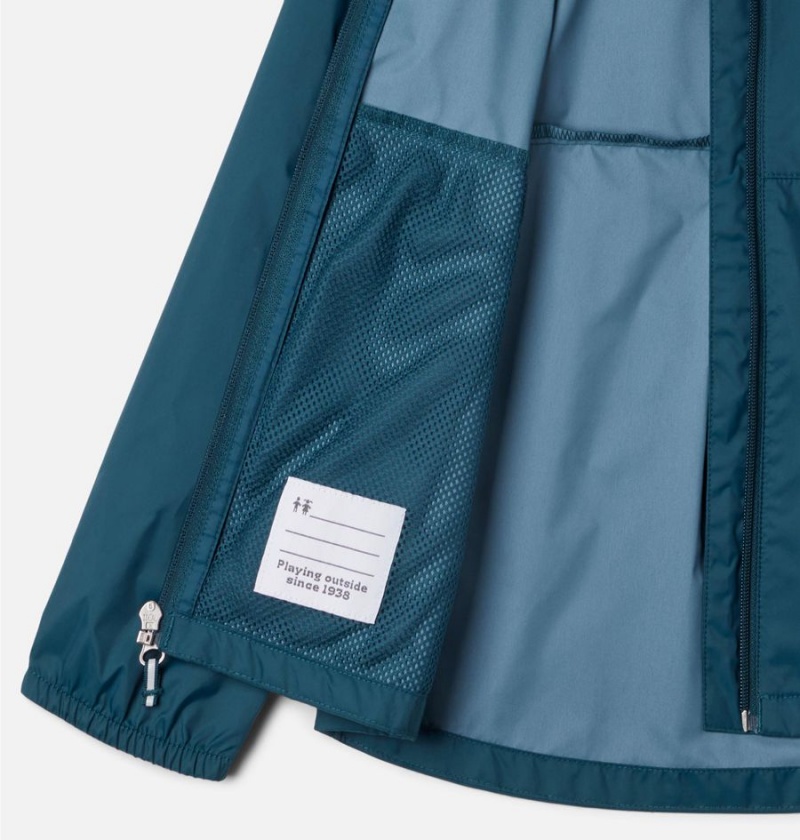 Columbia Switchback II Kids' Jacket Turquoise | ZJXLPW-486