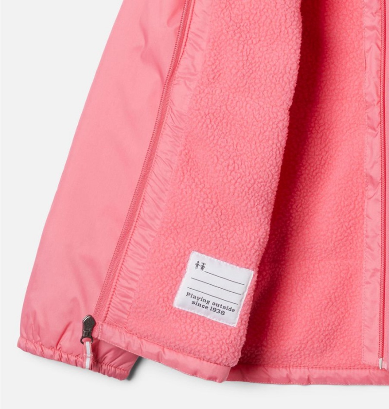 Columbia Switchback Sherpa Lined Kids' Jacket Pink | BCOLMN-420