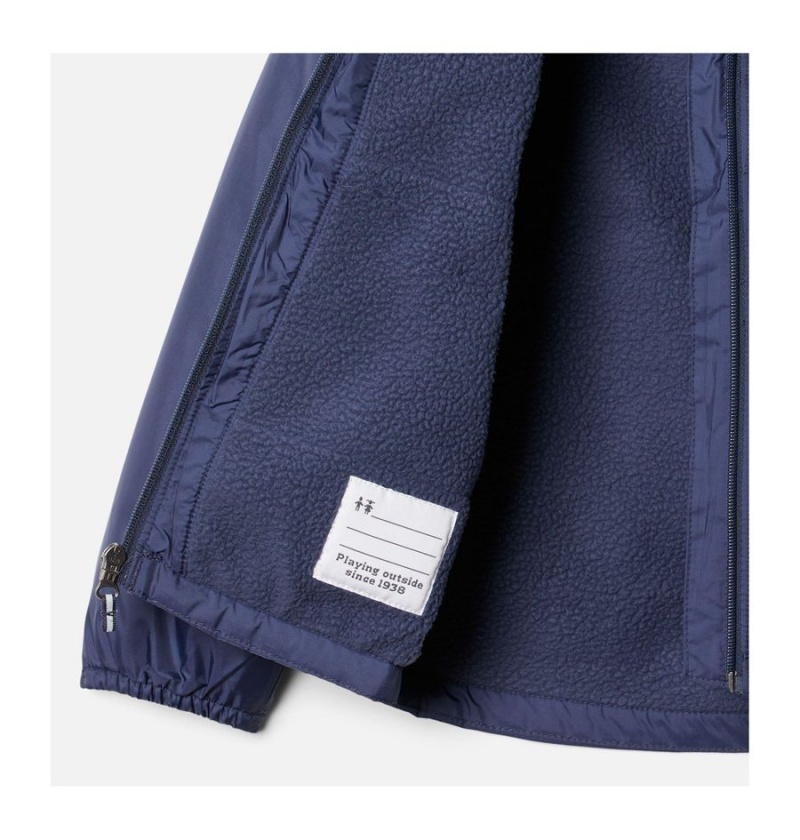 Columbia Switchback Sherpa Lined Kids' Jacket Navy | YVFKJW-281