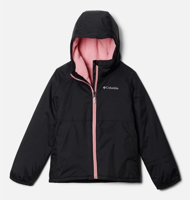 Columbia Switchback Sherpa Lined Kids\' Jacket Black | HZMRJA-713