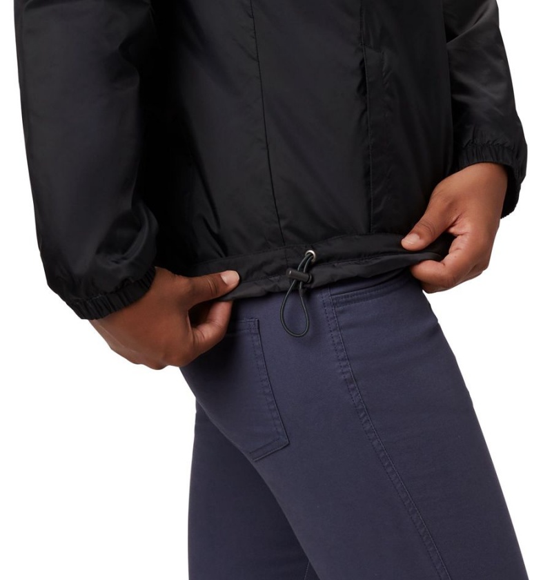 Columbia Switchback Sherpa Lined Women's Rain Jacket Black | RNZUSJ-028