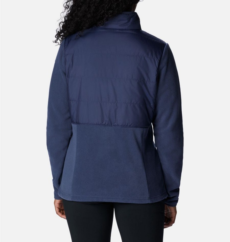 Columbia Tamarancho Full Zip Women's Fleece Jacket Navy | BHDSAJ-243