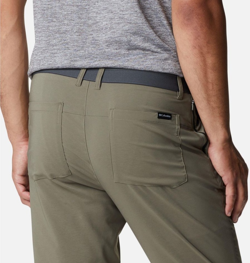 Columbia Tech Trail II Men's Pants Green | IZOVKY-203
