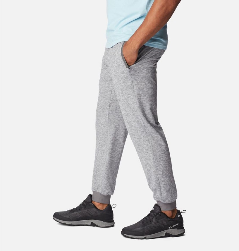 Columbia Tech Trail Knit Joggers Men's Pants Grey | UWJEAQ-342