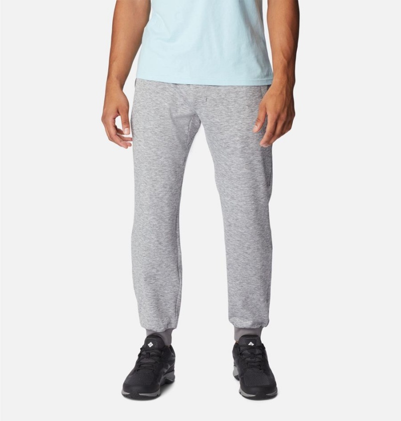 Columbia Tech Trail Knit Joggers Men\'s Pants Grey | UWJEAQ-342
