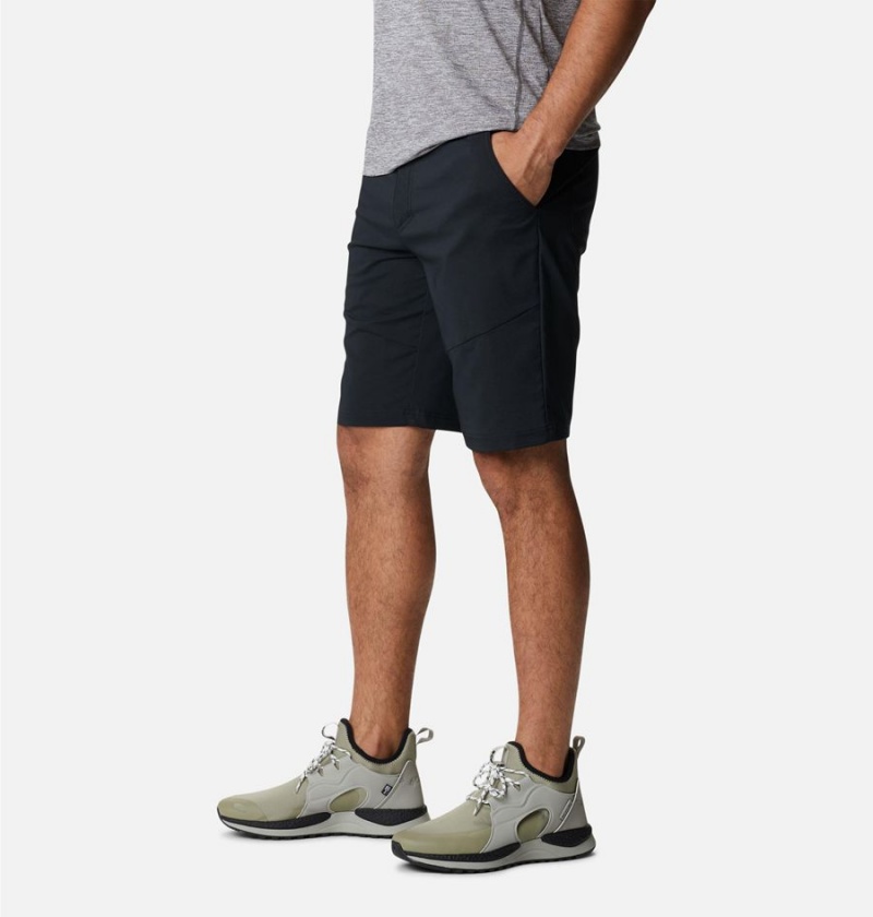 Columbia Tech Trail Men's Shorts Black | CRFJHA-032