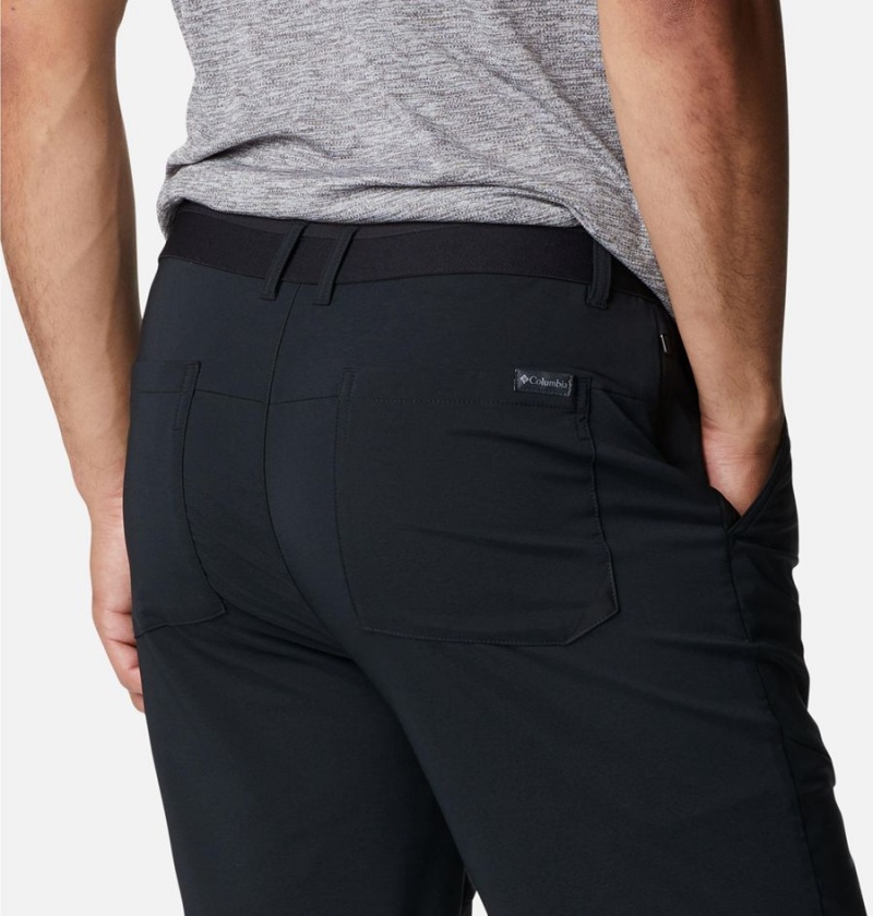 Columbia Tech Trail Men's Shorts Black | CRFJHA-032