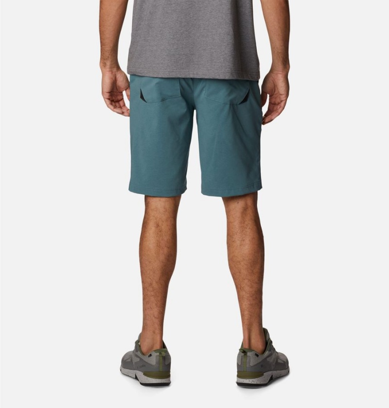 Columbia Tech Trail Men's Shorts Blue | EUKLCH-061