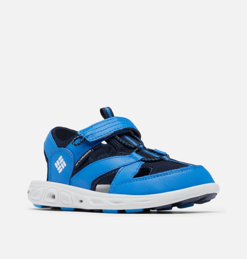 Columbia Techsun Wave Kids' Sandals Blue | YVNHSU-210