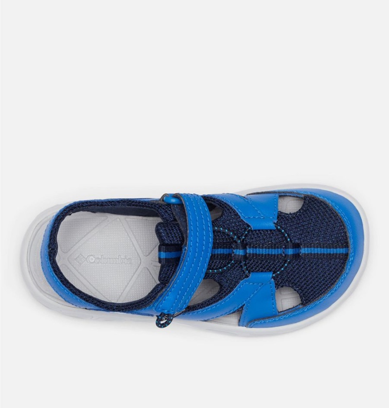 Columbia Techsun Wave Kids' Sandals Blue | YVNHSU-210