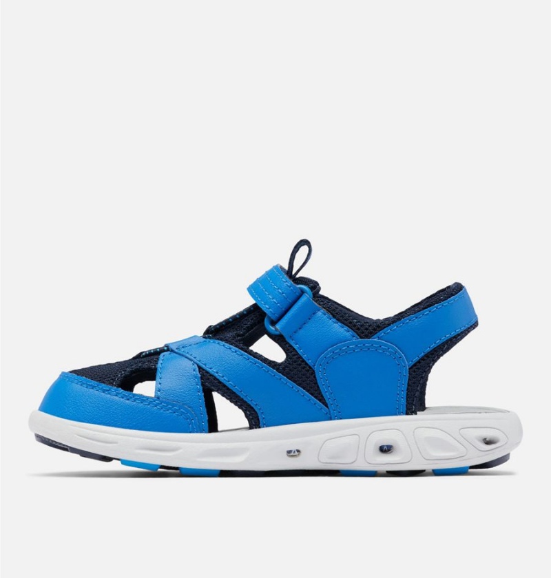 Columbia Techsun Wave Kids' Sandals Blue | YVNHSU-210