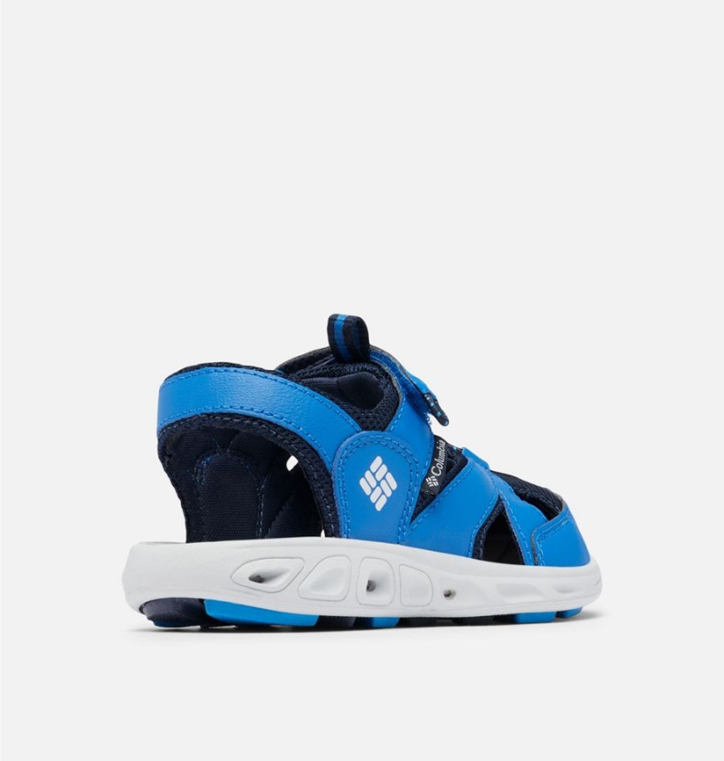 Columbia Techsun Wave Kids' Sandals Blue | YVNHSU-210