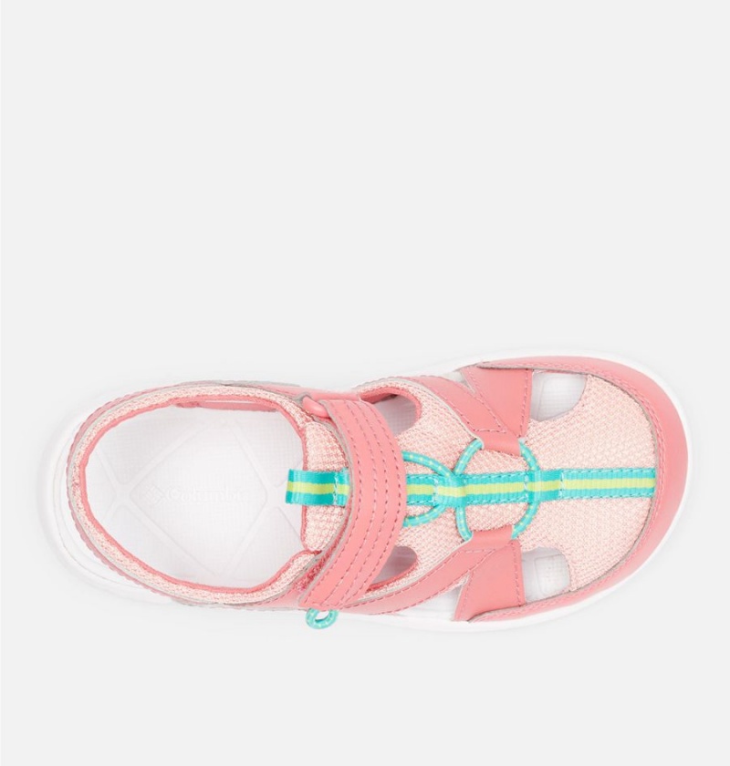 Columbia Techsun Wave Kids' Sandals Pink | YBCQOG-780