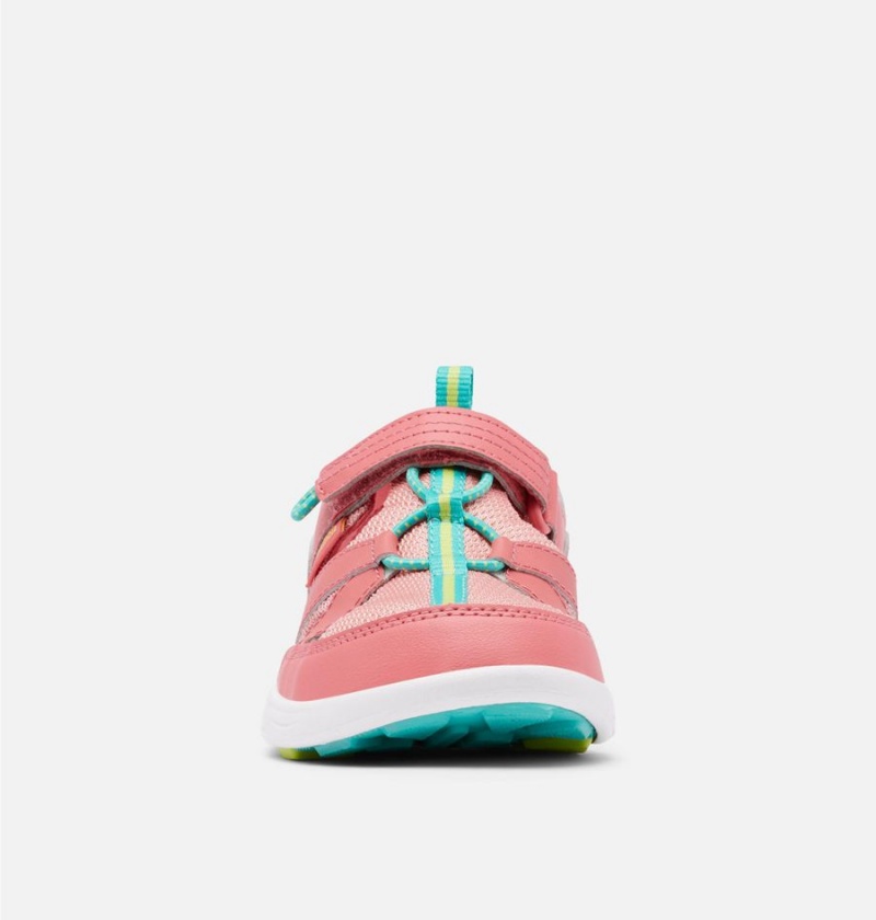 Columbia Techsun Wave Kids' Sandals Pink | YBCQOG-780
