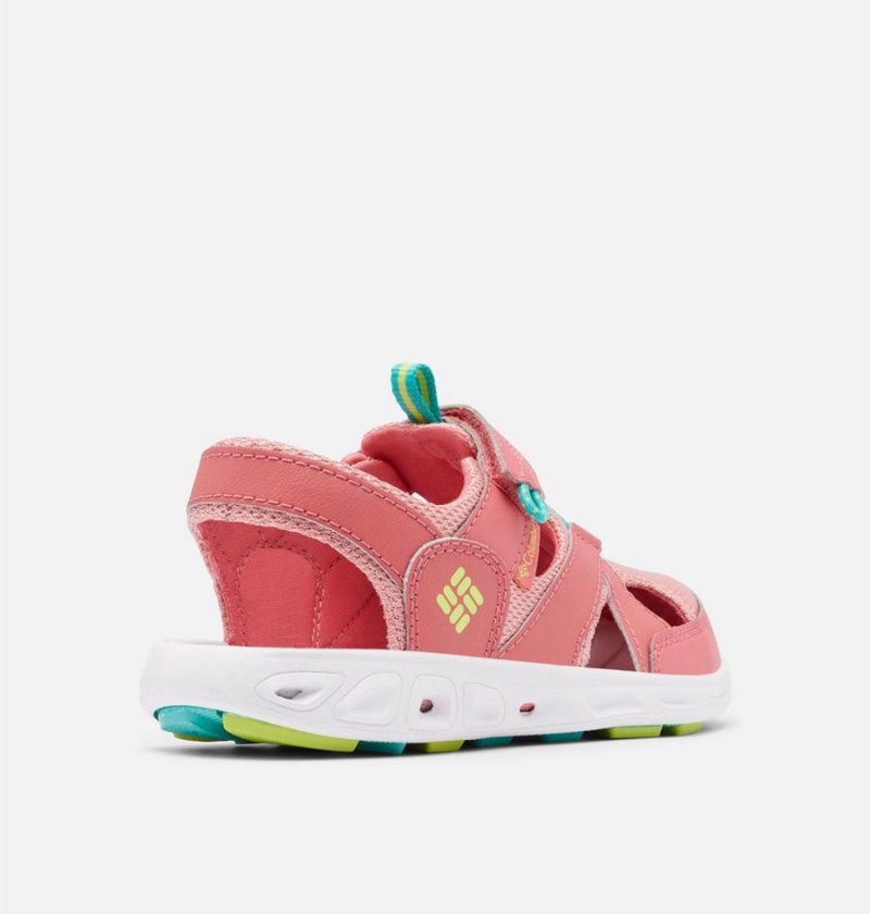 Columbia Techsun Wave Kids' Sandals Pink | YBCQOG-780