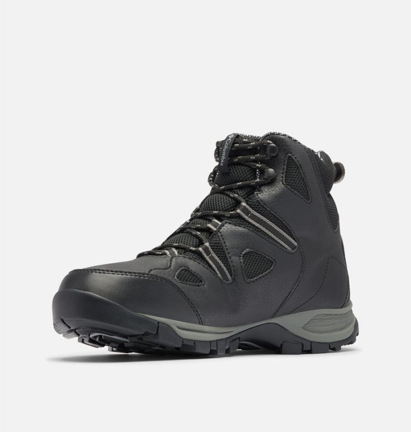 Columbia Telluron Omni Heat II Men's Boots Black | TFGEAK-624